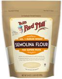 Bobs Red Mill Semolina Flour, 24 Ounce -- 4 per case