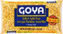 Goya Yellow Split Peas - 16 oz. bag,  24 bags per case