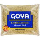 Goya Lentils Masoor Dal, 160 Ounce -- 4 per case