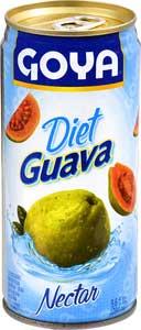 Goya Diet Guava Nectar, 9.6 Ounce -- 24 per case.