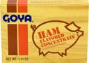 Goya Flavored Concentrate Ham, 1.41 Ounce -- 36 per case.