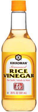 Kikkoman Seasoned Rice Vinegar, 12 Fluid Ounce -- 12 per case