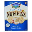 Blue Diamond Almond Nut Thins Nut and Rice Cracker Snacks, 4.25 Ounce -- 12 per case