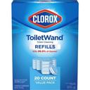 Clorox ToiletWand Disposable Toilet Cleaning Refill, 20 count -- 4 per case.