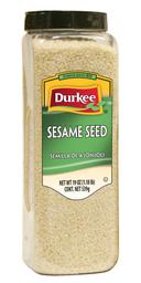 Durkee Sesame Seed - 19 oz. container, 6 per case