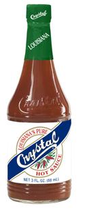 Crystal Hot Sauce, 3 Fluid Ounce -- 24 per case.