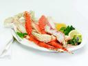 Oyster Bay King Crab 9/12 Count Split In Shell Cooked Wild Red Leg and Claw, 10 Pound