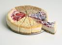 Rich Jon Donaire Fruit Stand - Wheel Baked New York Cheese Cake, 56 Ounce -- 4 per case.