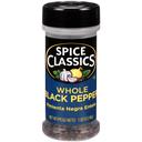 Spice Classics Black Whole Pepper, 1.62 Ounce -- 12 per case.