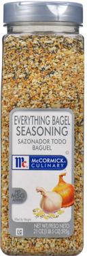 Mccormick Culinary Everything Bagel Seasoning Blend, 21 Ounce Bottle -- 6 per case