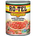 Rotel Chunky Diced Tomatoes and Green Chilies, 10 Ounce -- 12 per case