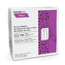 Cascades PRO Select 16 x 15 inch 2-Ply White Paper Dinner Napkin -- 3000 per case.