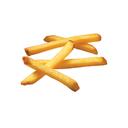 Simply Gold 5/16 Skin On Potato Fries, 5 Pound -- 6 per case.