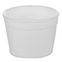 Wincup Vio F4 Hot or Cold White Food Container, 4 Ounce Capacity -- 1000 per case.