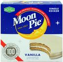 MoonPie Single Decker Vanilla Marshmallow Sandwich, 12 per pack -- 8 packs per case