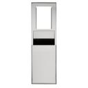 Georgia Pacific Stainless Steel Recessed Trash Receptacle Unit.
