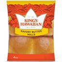 Kings Hawaiian Savory Butter Roll, 4 Ounce -- 24 per case