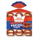 Kings Hawaiian Original Sweet Pretzel Slider Bun, 11 Ounce -- 8 per case