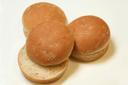 Rotellas Wheat Small Hamburger Bun, 3.75 inch Diameter - 12 per pack -- 5 packs per case.