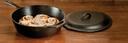 Lodge Cast Iron Covered Deep Skillet, 5 Quart.