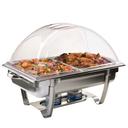 Sterno Clear Dome Chafer Lid with Two Way Self Service Access -- 3 per case.