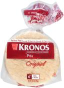 Kronos Frozen Perfect Pita, 6 inch -- 120 per case.