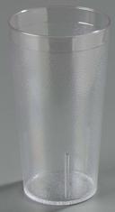 Carlisle Stackable Clear Pebble Tumbler, 16 Ounce -- 72 per case