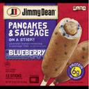 Jimmy Dean Blueberry Pancakes and Sausage On a Stick, 1.875 Pound -- 8 per case.