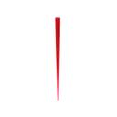 WNA Spirit Plastic Triangle Translucent Ruby Red Prism Pick, 3.5 inch -- 2500 per case.