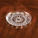 Emi Yoshi Prism Clear Crystal Tray -- 50 per case.