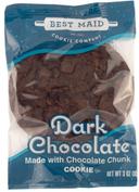 Best Maid Dark Chocolate with Chocolate Chunk Cookie, 3 Ounce -- 48 per case