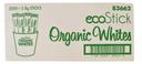 Ecostick Naturally White Single Serve Sugar Sticks, 2.8 Gram -- 2000 per case.