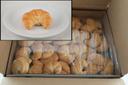 General Mills Pillsbury Baked Butter Curved Unsliced Croissant, 1 Ounce -- 128 per case.