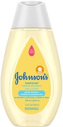 Johnsons Baby Wash and Shampoo, 3.4 Fluid Ounce -- 12 per case