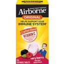 Airborne Very Berry Immune Support Chew Tablets, 64 count -- 12 per case