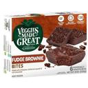 Veggies Made Great Fudge Brownie Bites, 9 Ounce -- 8 per case
