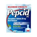 Pepcid Cool Mint Arctic Mist Tablets, 40 count -- 24 per case