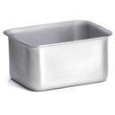 Tablecraft Stainless Steel Brushed Finish Sugar Packet Holder -- 12 per case.
