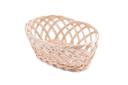 Tablecraft Oval Open Weaved Basket, 9.25 x 7 x 3.25 inch -- 12 per case.