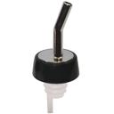 Tablecraft Plastic Whiskey Pourer with Black Collar -- 12 per case