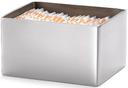 Tablecraft Stainless Steel Rectangular Sugar Packet Holder, 3.25 x 2.5 x 1.75 inch -- 12 per case