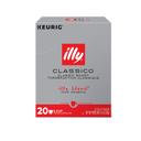 Illy Classico Medium Roast Coffee Keurig K-Cup Pod, 20 count -- 4 per case
