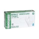 Handgards Large White Synthetic Disposable Glove -- 10 per case.
