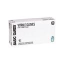 Handgards Black Large Powder Free Vitrile Gloves, 100 count -- 10 per case