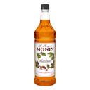 Monin Hazelnut Flavor Syrup, 1 Liter -- 4 Case 