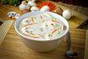 Silver Skillet Condensed Cream Of Mushroom Soup, 50 Ounce -- 12 per case.