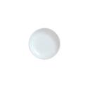 Syracuse China Reflection Aluma White Coupe Plate, 7.25 inch -- 36 per case.