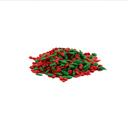 Sprinkle King Non Partially Hydrogenated Holly Blend Shapes Decorettes, 5 Pound -- 4 per case.
