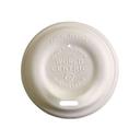 World Centric 8 Ounce Capacity Molded Fiber Coffee Cup Lid Only, 50 count - 20 per case