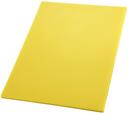 Winco Yellow Cutting Board, 12 x 18 x 1/2 inch -- 6 per case